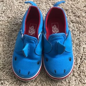 Vans toddler shark shoes
